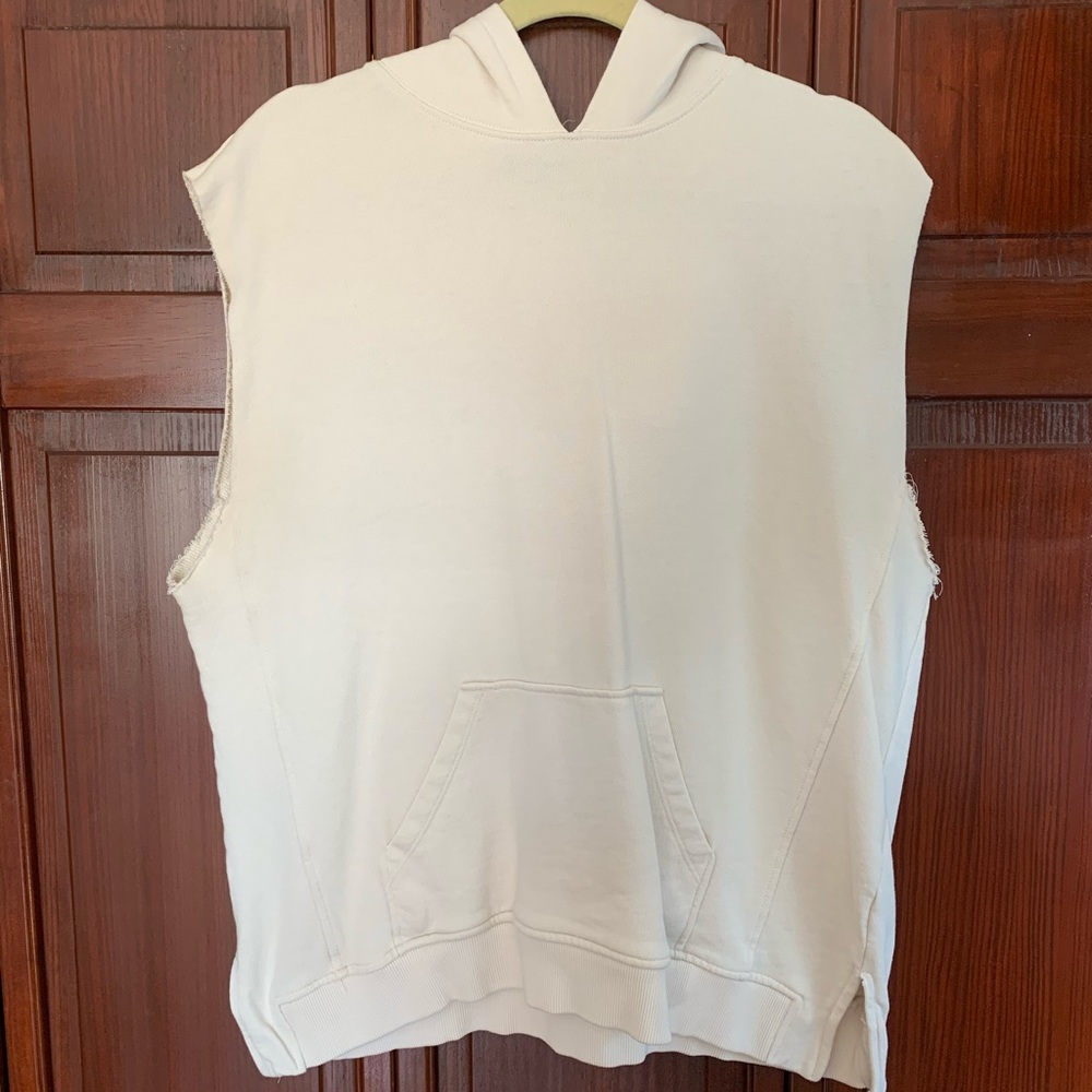 Sleeveless Hoody Great Condition Zara XL